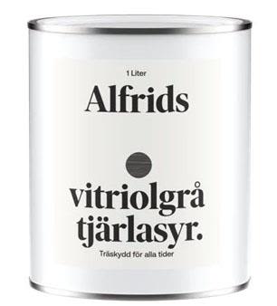 Alfrids Produkter V430025 Tjärlasyr vitriolgrå 1 l