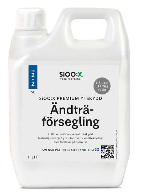 SiOO:X 1921-SE Ändträförsegling ytskydd, steg 2 1 l