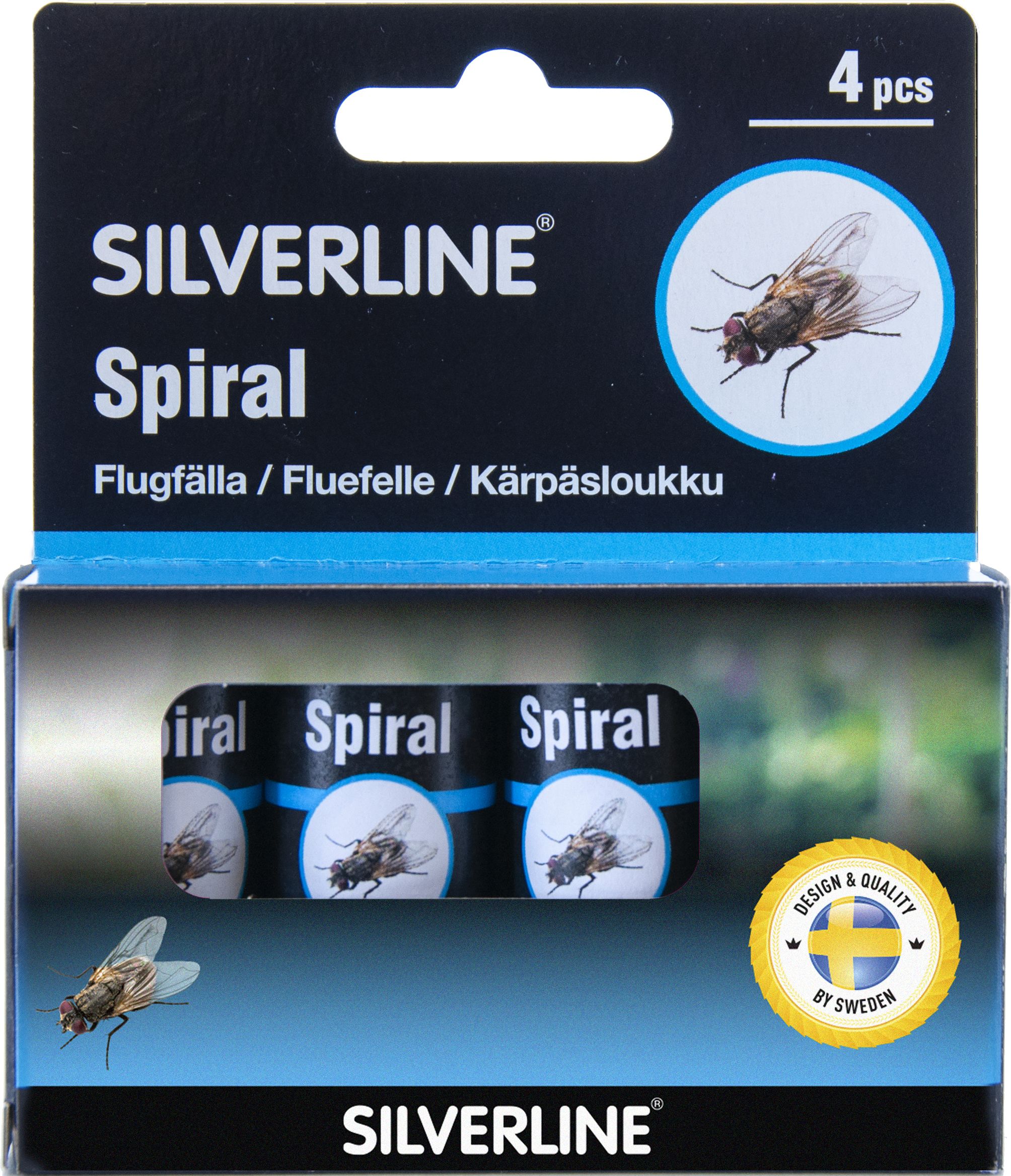 Silverline 22425 Klisterfälla 4-pack