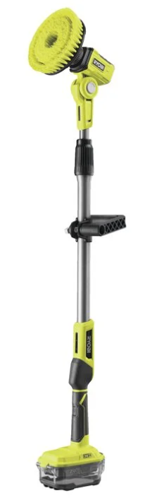Ryobi R18TPS-120G Rengöringsborste med batteri och laddare
