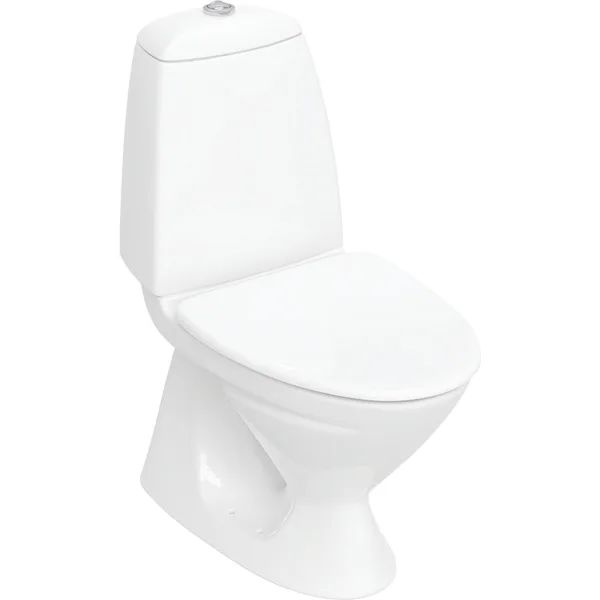 Ifö Silia 502.292.00.1 Toalettstol med sits, dolt avlopp