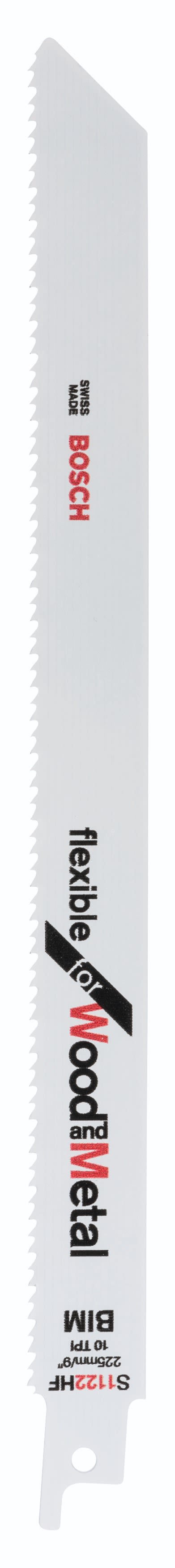 Bosch 2608656021 Sabelsavklinge 2,5 mm, 5-pak