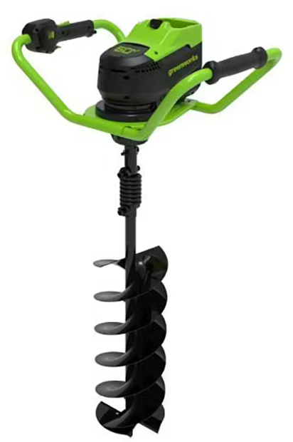 Greenworks GD60EA Jordborr utan batteri och laddare