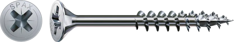 SPAX 1081010500903 Träskruv 5 mm TFX, FZB ETA-12/0114 5,0 mm