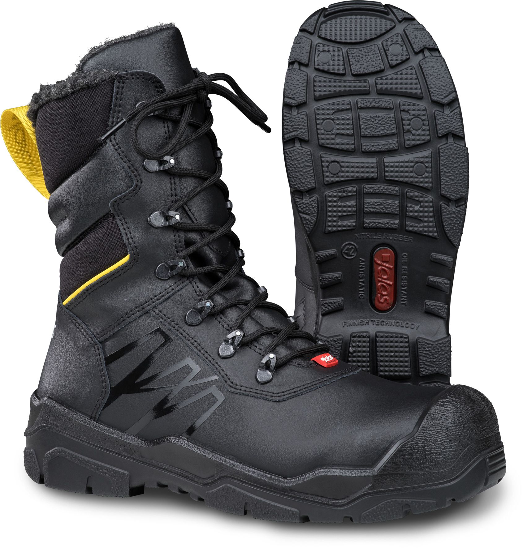 Jalas Gran Premio 2808 Ice Track 2 Skyddskänga svart, fodrad, S3S 42