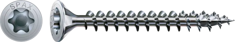 SPAX 1191010600503 Träskruv 6 mm TFT, FZB, ETA-12/0114, 100-pack Helgängad