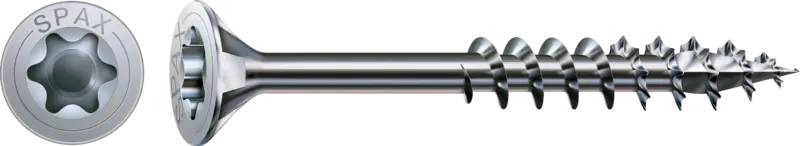 SPAX 0191010601805 Träskruv 6 mm TFT, FZB, ETA-12/0114, 100-pack Delgängad