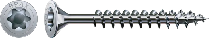 SPAX 1191010500803 Träskruv 5 mm TFT, FZB, T-STAR plus, helgängad Helgängad