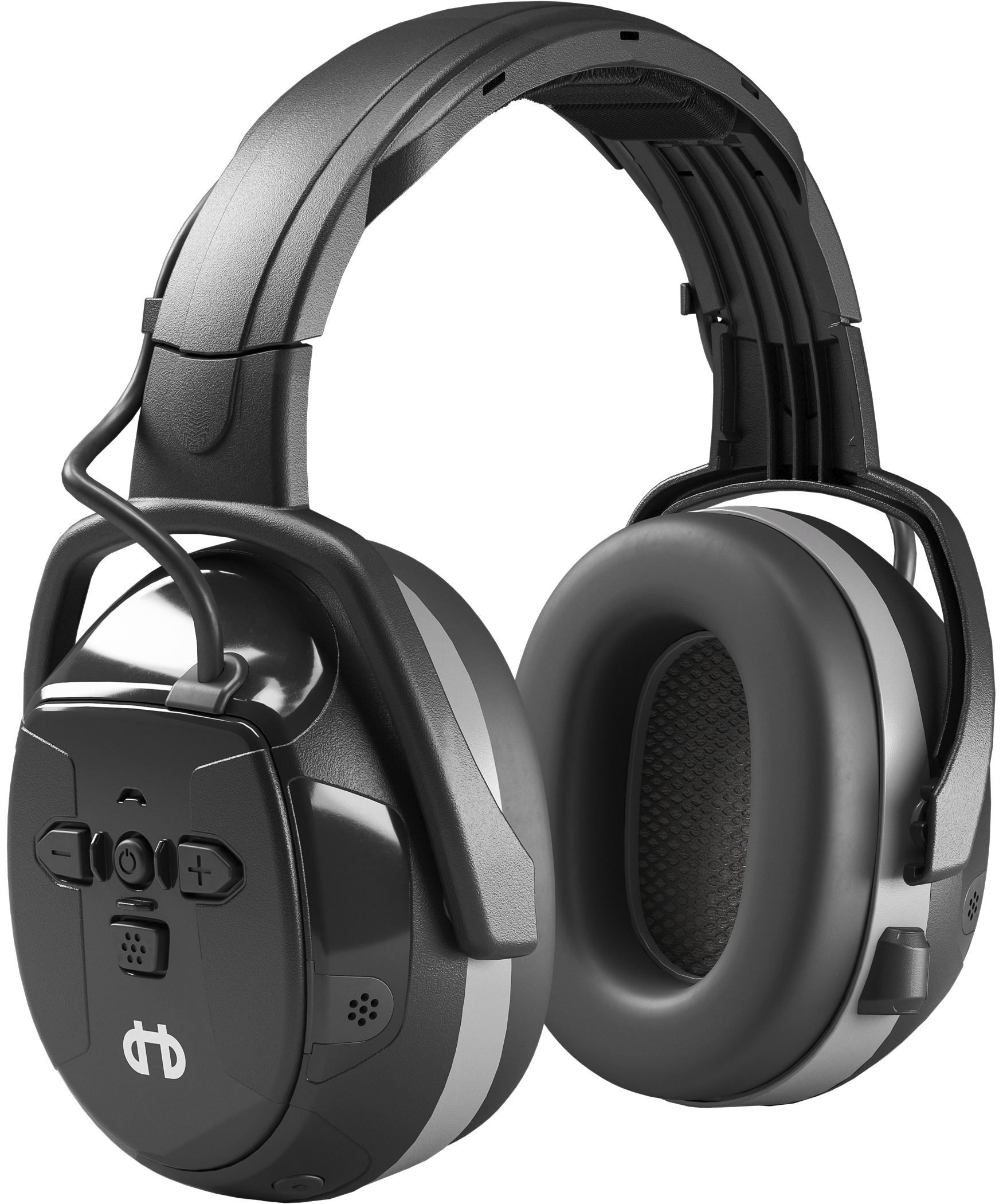 Hellberg Xstream LD Hørselvern Bluetooth, medhøring, hodebøyle