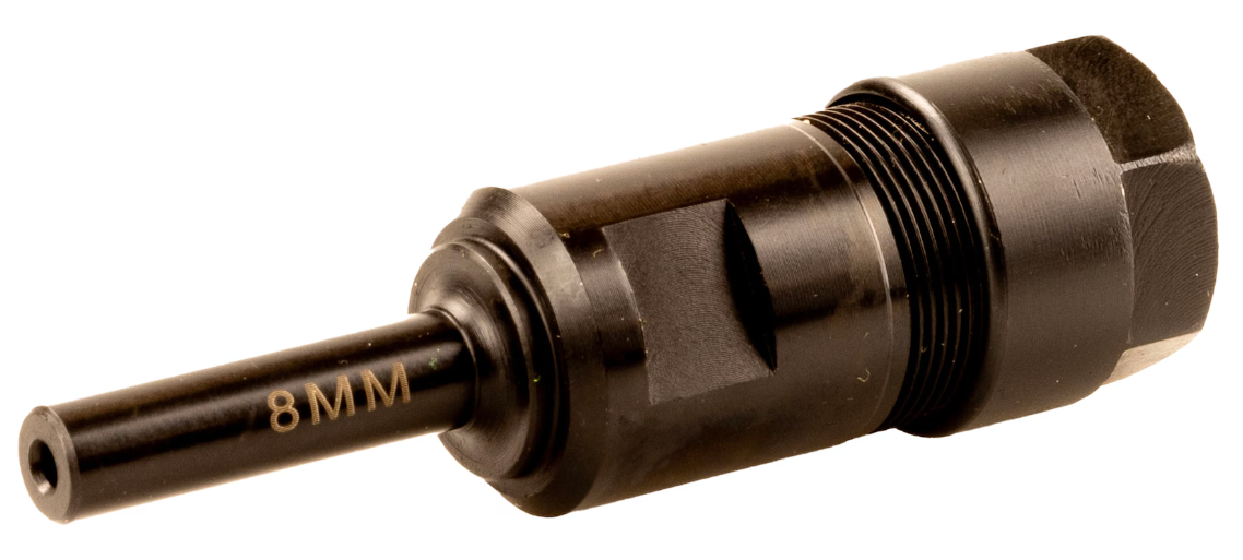 PELA 494715 Forlengelsespipe til fresebord 8 mm