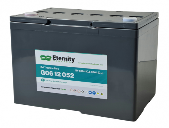 Eternity G0612052 Förbrukningsbatteri 12V, 60 Ah