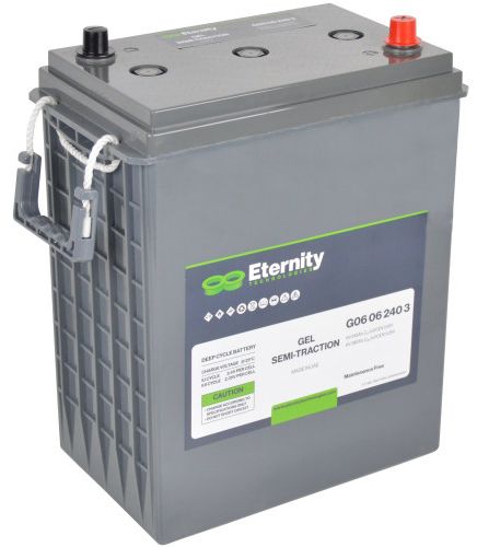Eternity G06062403 Förbrukningsbatteri 6V, 280 Ah