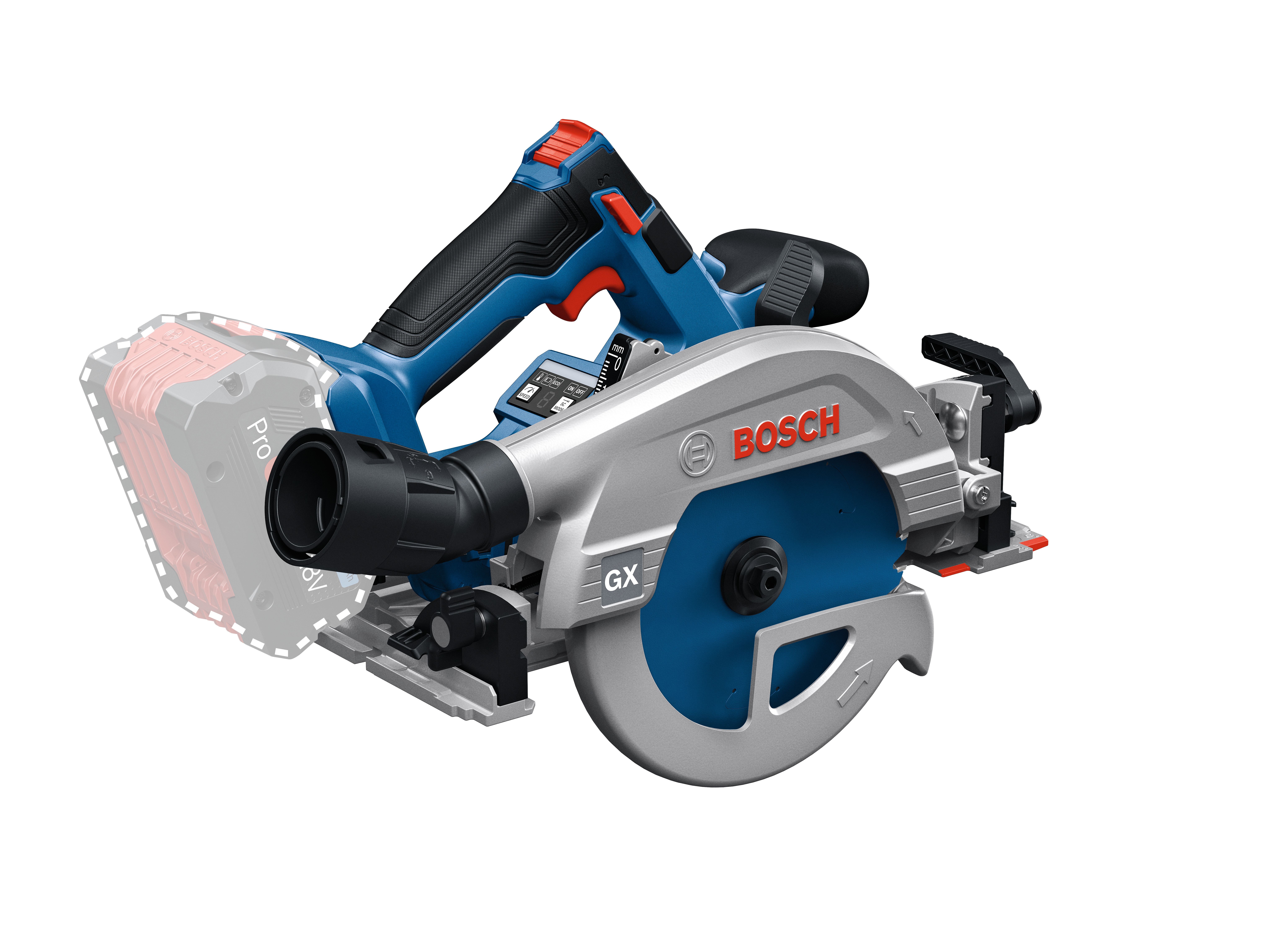 Bosch GKS 18V-57-2GX Cirkelsåg utan batteri och laddare 06016C1001