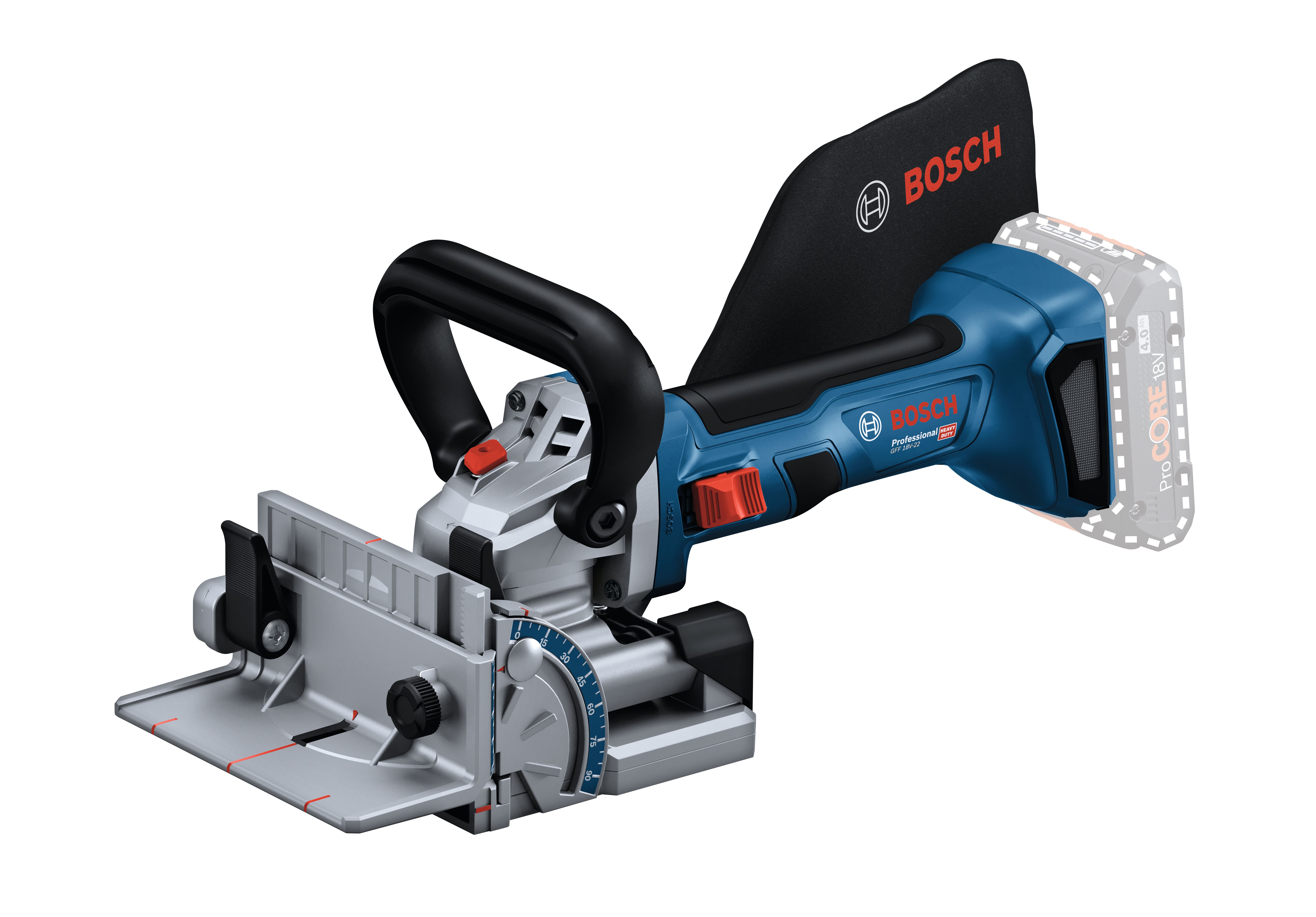 Bosch GFF 18V-22 Lamellfräs utan batteri och laddare