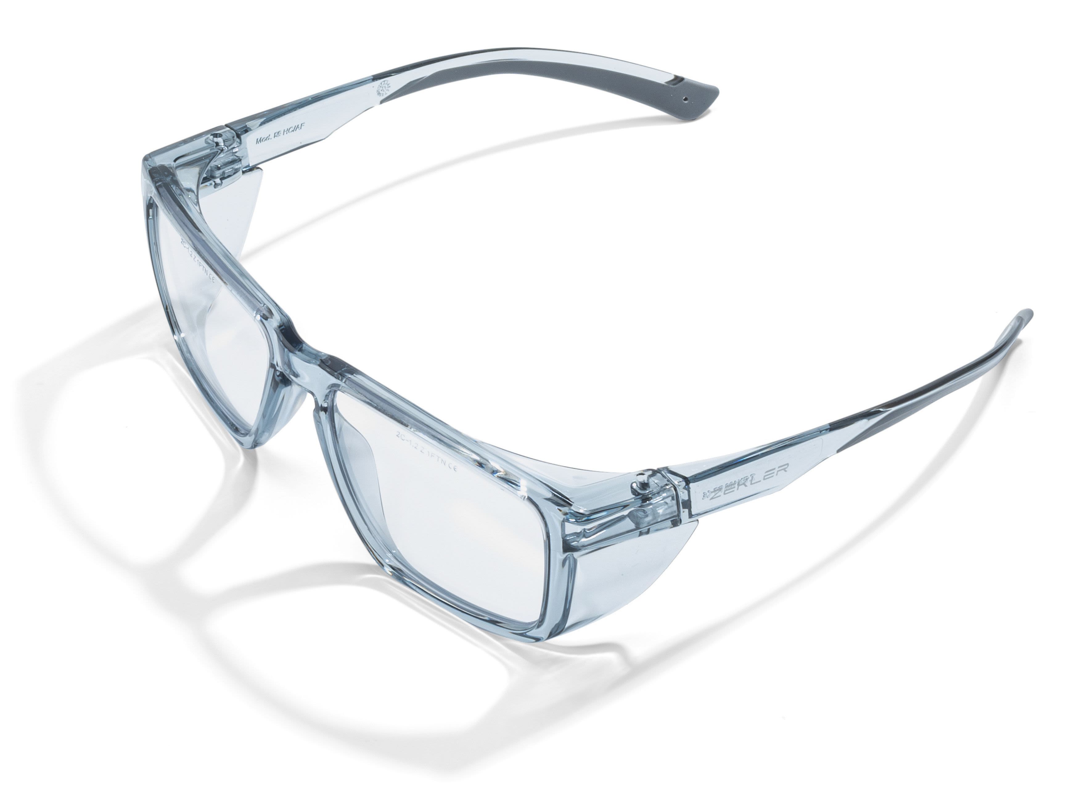 Zekler 56 Readers Vernebriller med klar linse med lesestyrke, ripe og antidugg Lesestyrke: +1.5