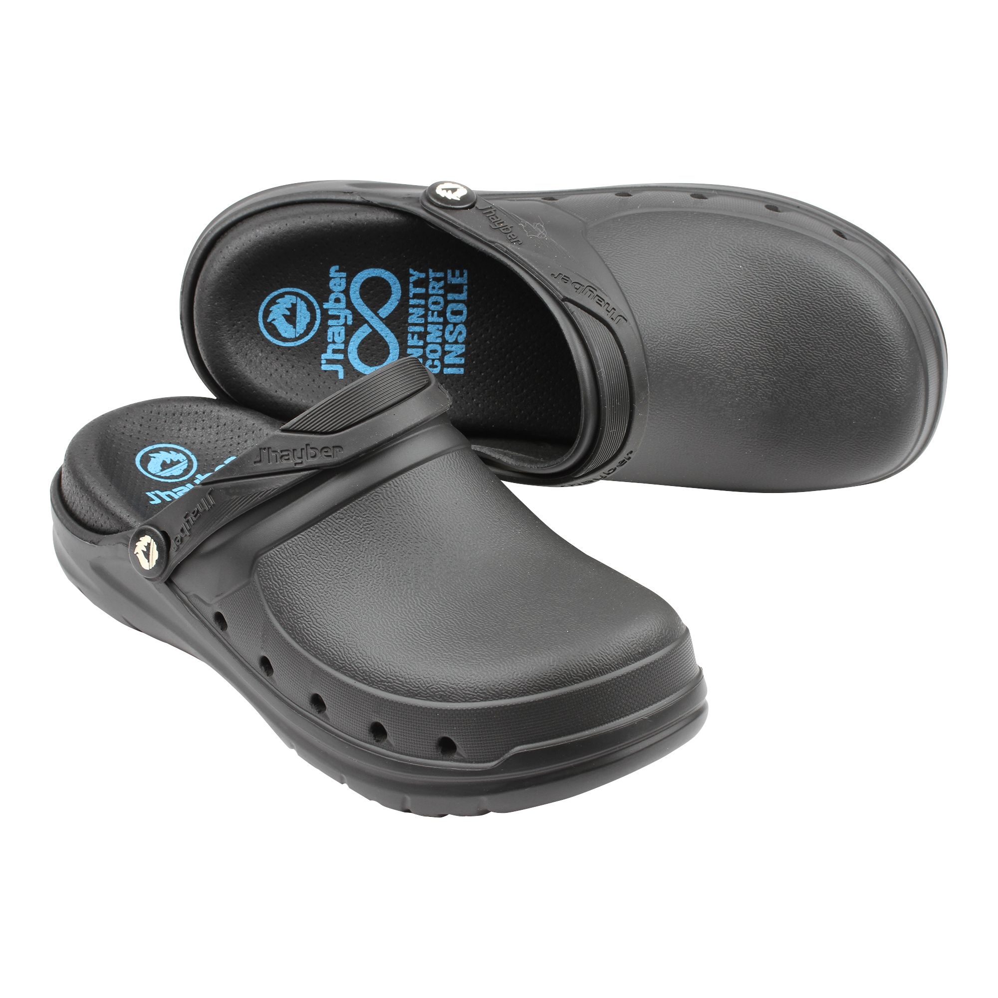 Jobi HAYBER HÄLREM Yrkestoffel svart 46