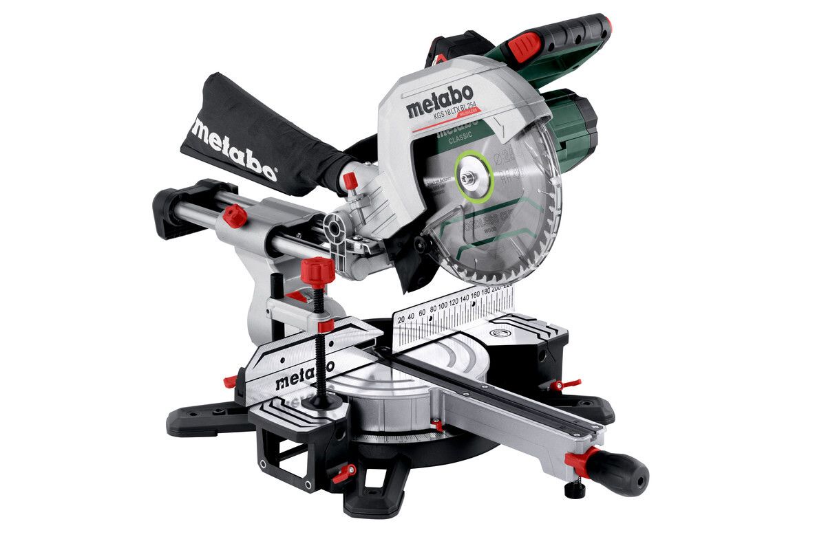 Metabo KGS 18 LTX BL 254 Kap- och gersåg med batteri och laddare