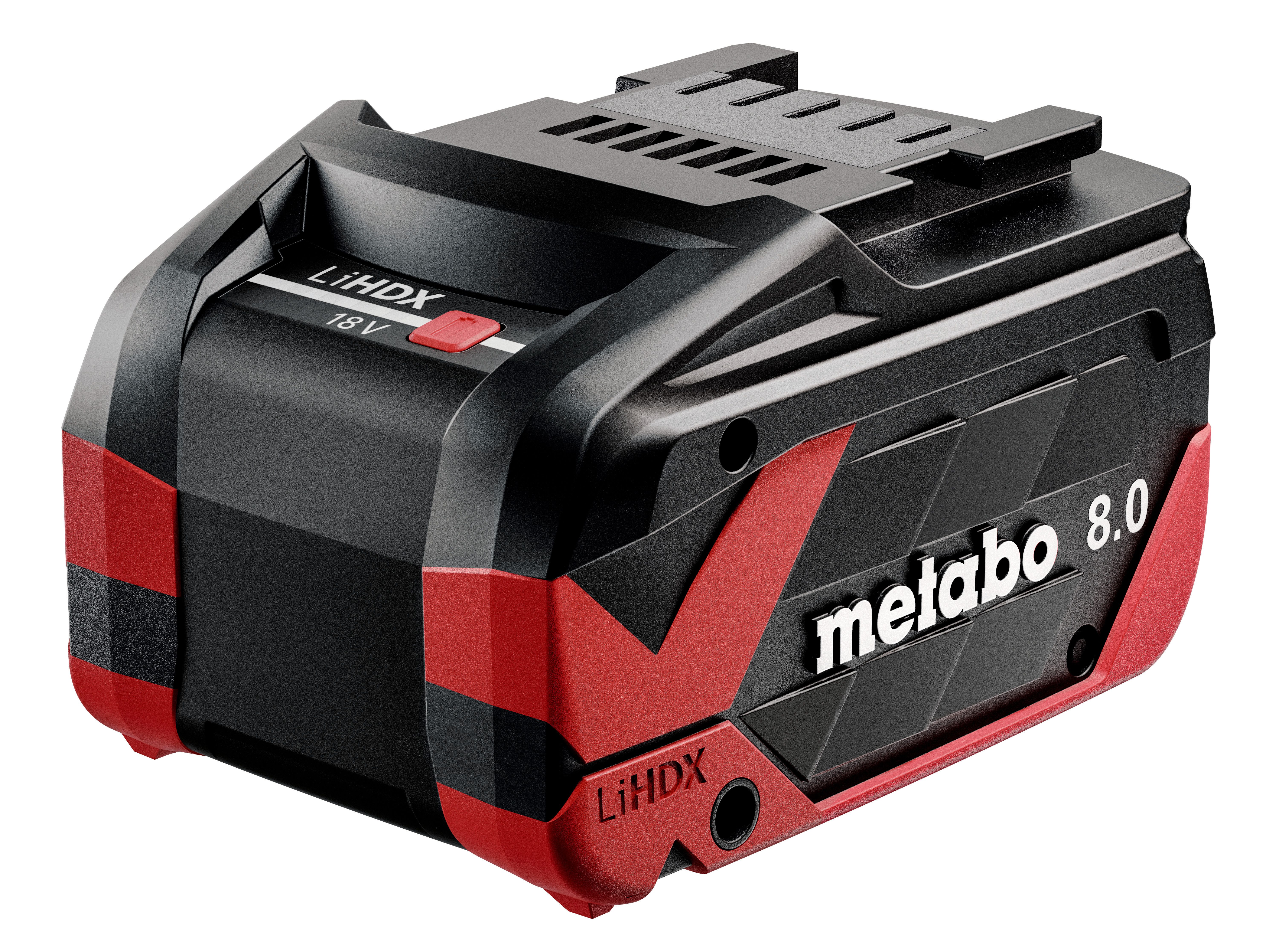 Metabo LIHDX XTREME Batteri 8,0 Ah, 18V
