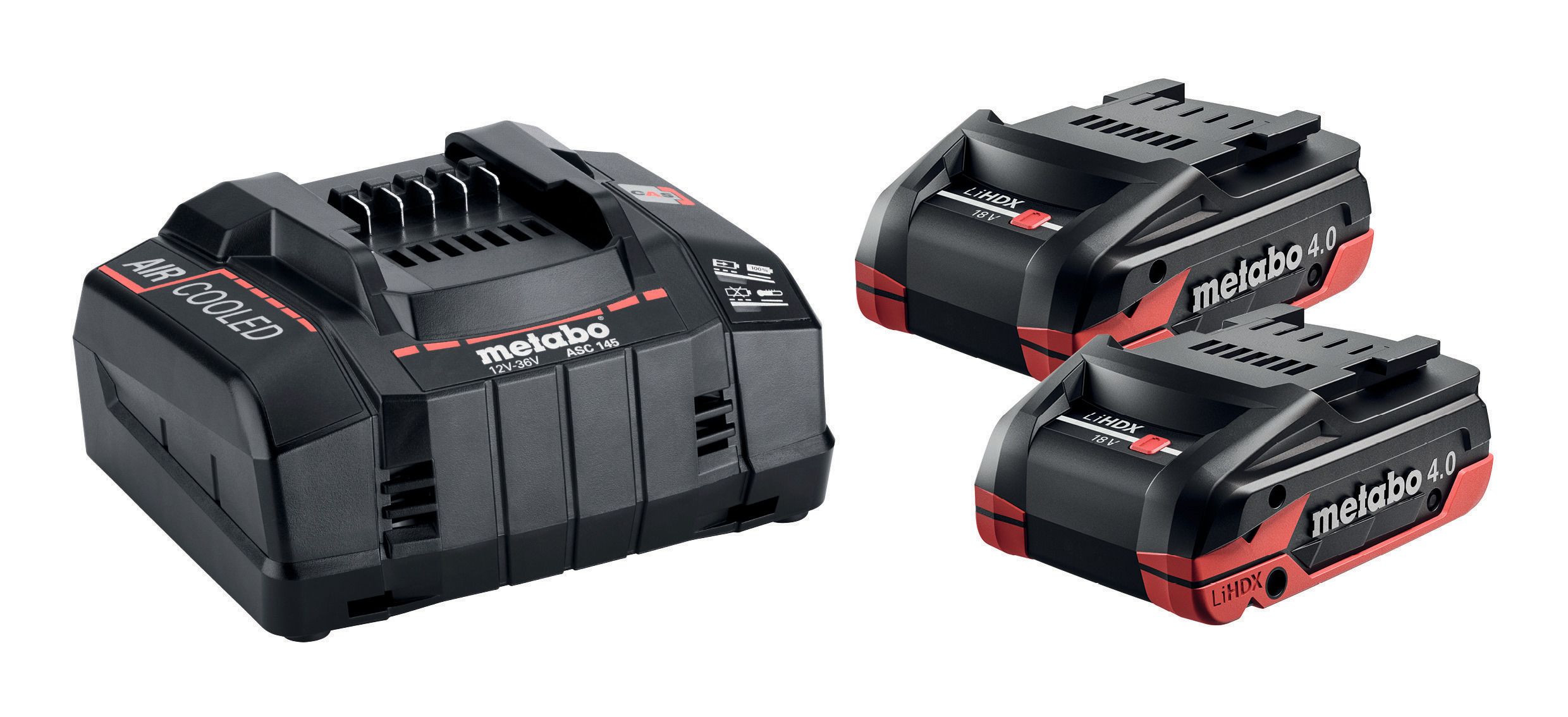 Metabo 685306000 Batteriset 2x4,0 Ah, 18V