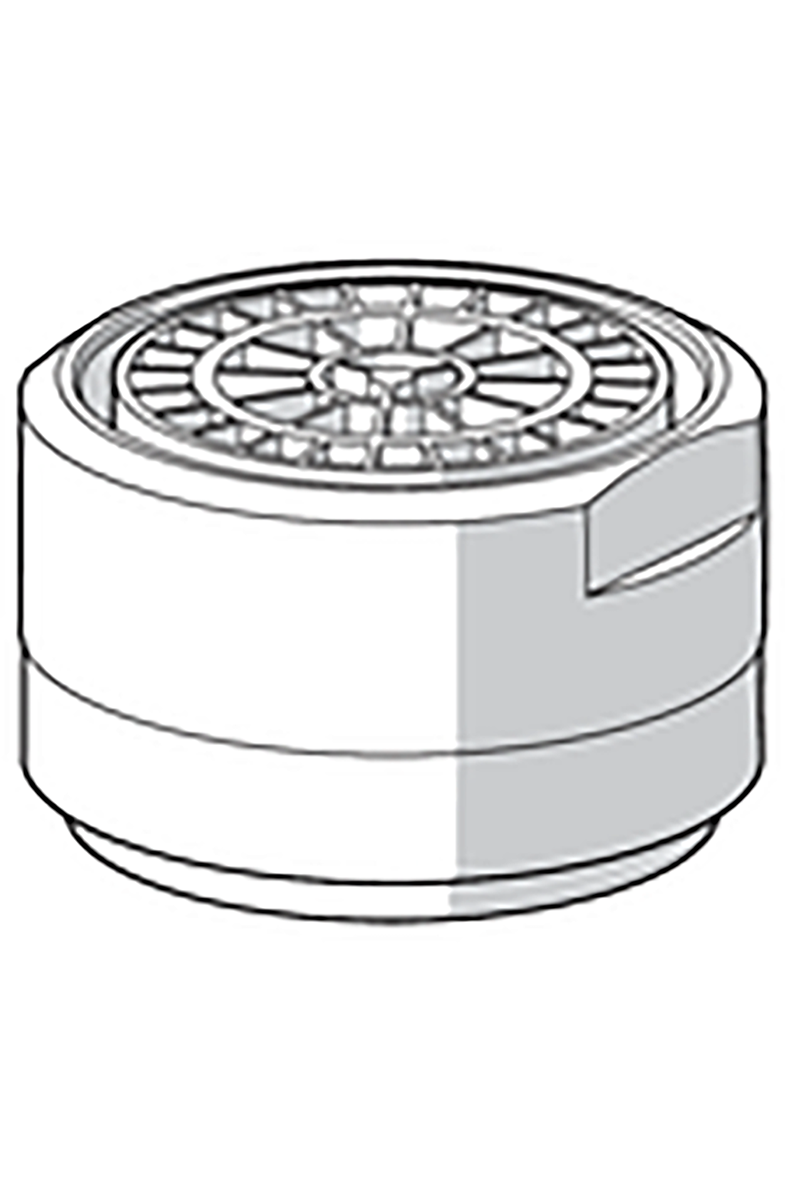 Oras 1018459V-33 Strålsamlare M24x1, 6 l/min, mattsvart, PCA