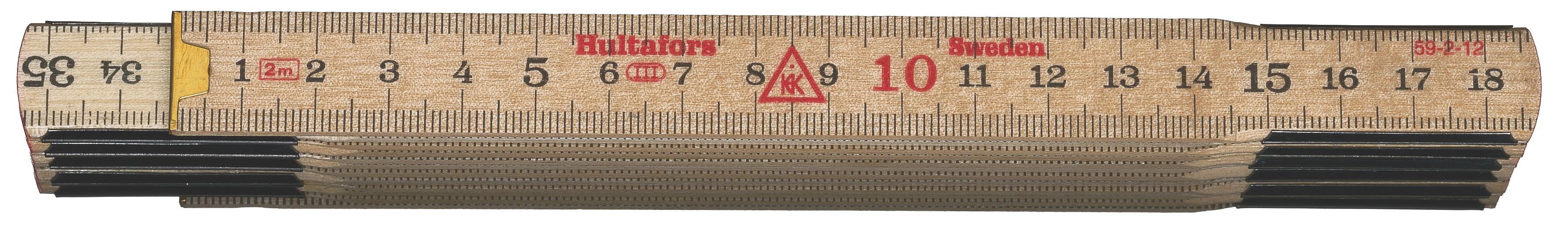 Hultafors 59-2-12 Meterstokk 2 m