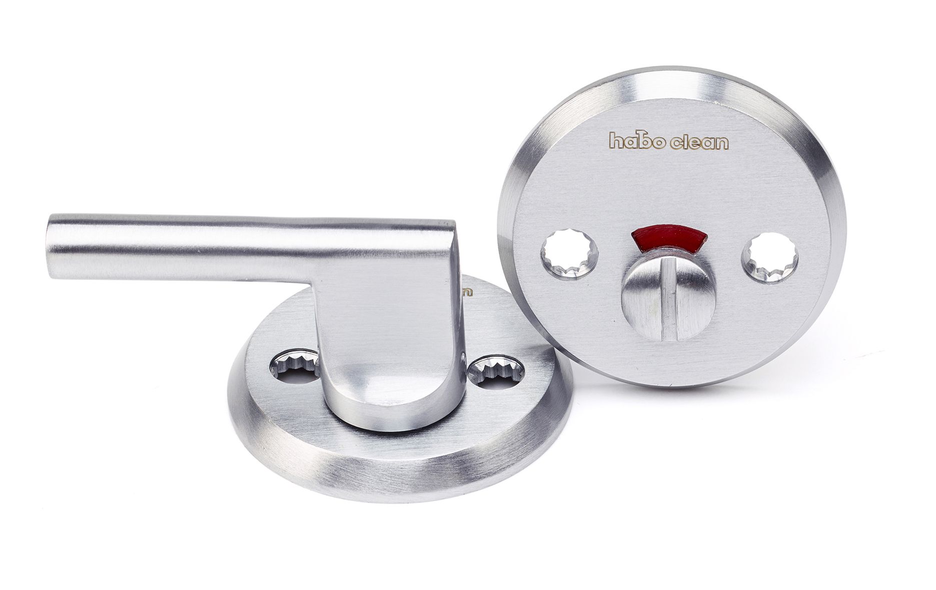 Habo A265 HCP Clean WC-beslag borstad 38-65 mm