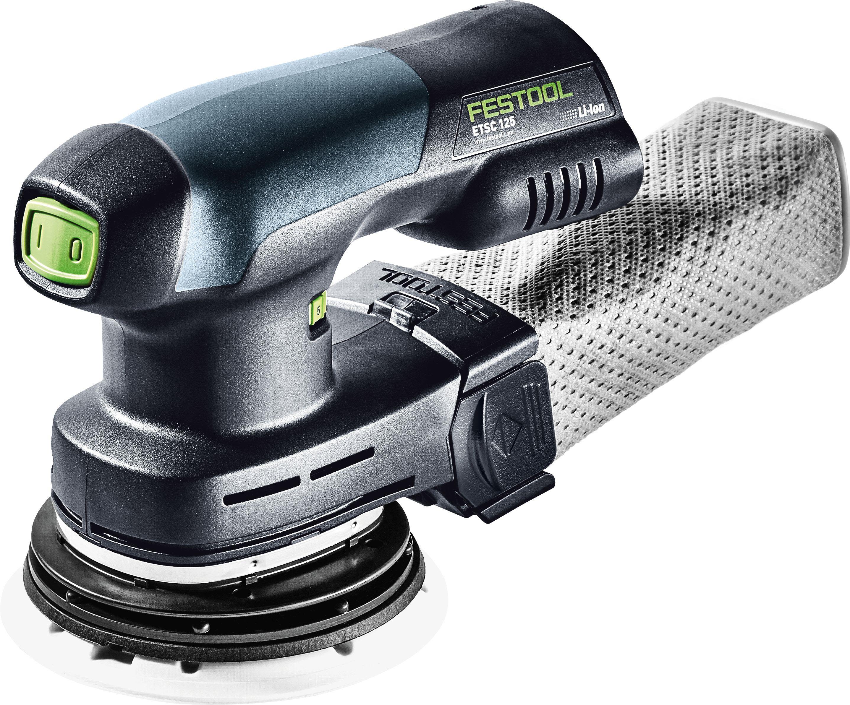 Festool ETSC 125-Basic-ERGO Excenterslip med batteri