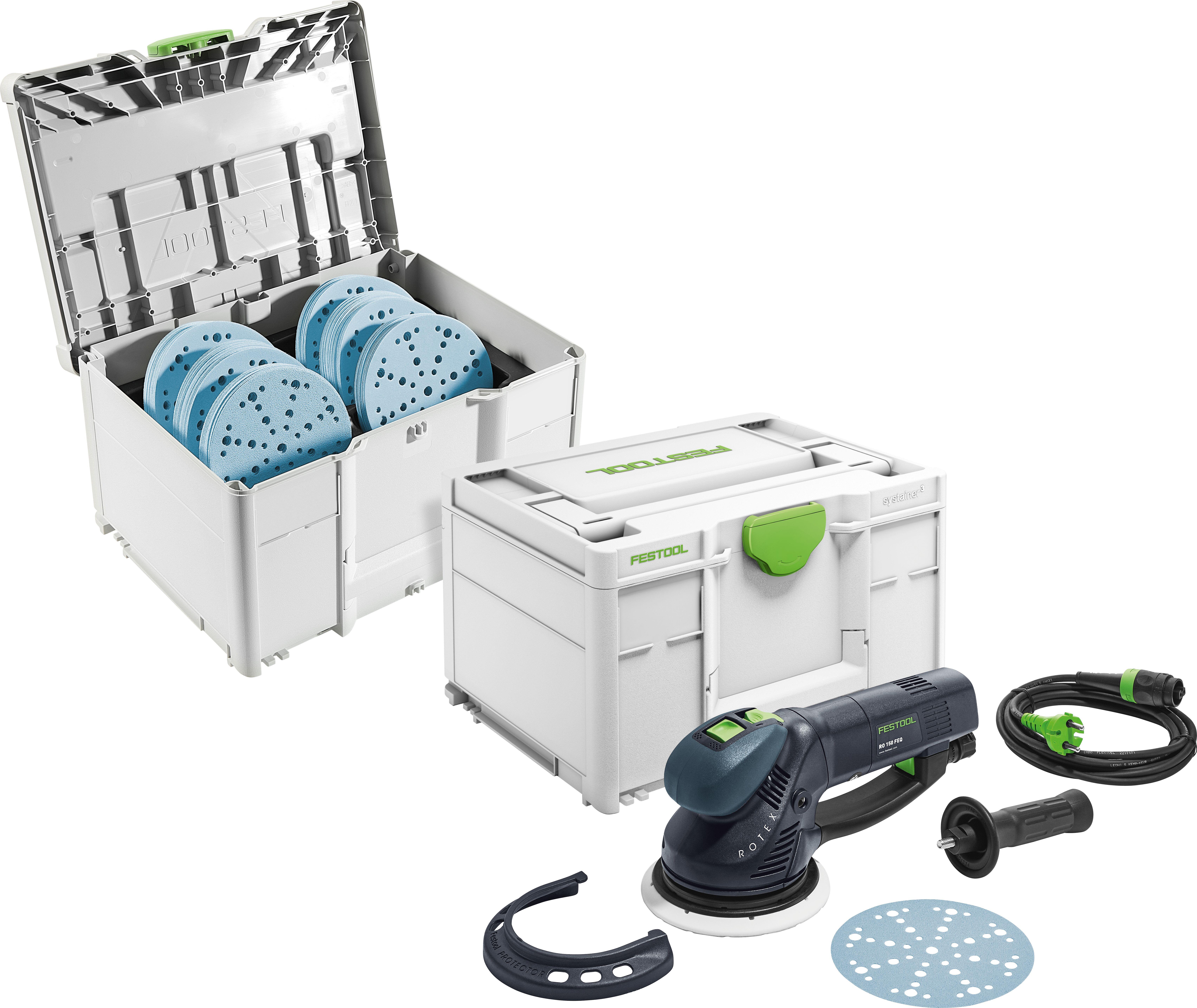 Festool RO 150 FEQ-SYS GR Polermaskin 720 W