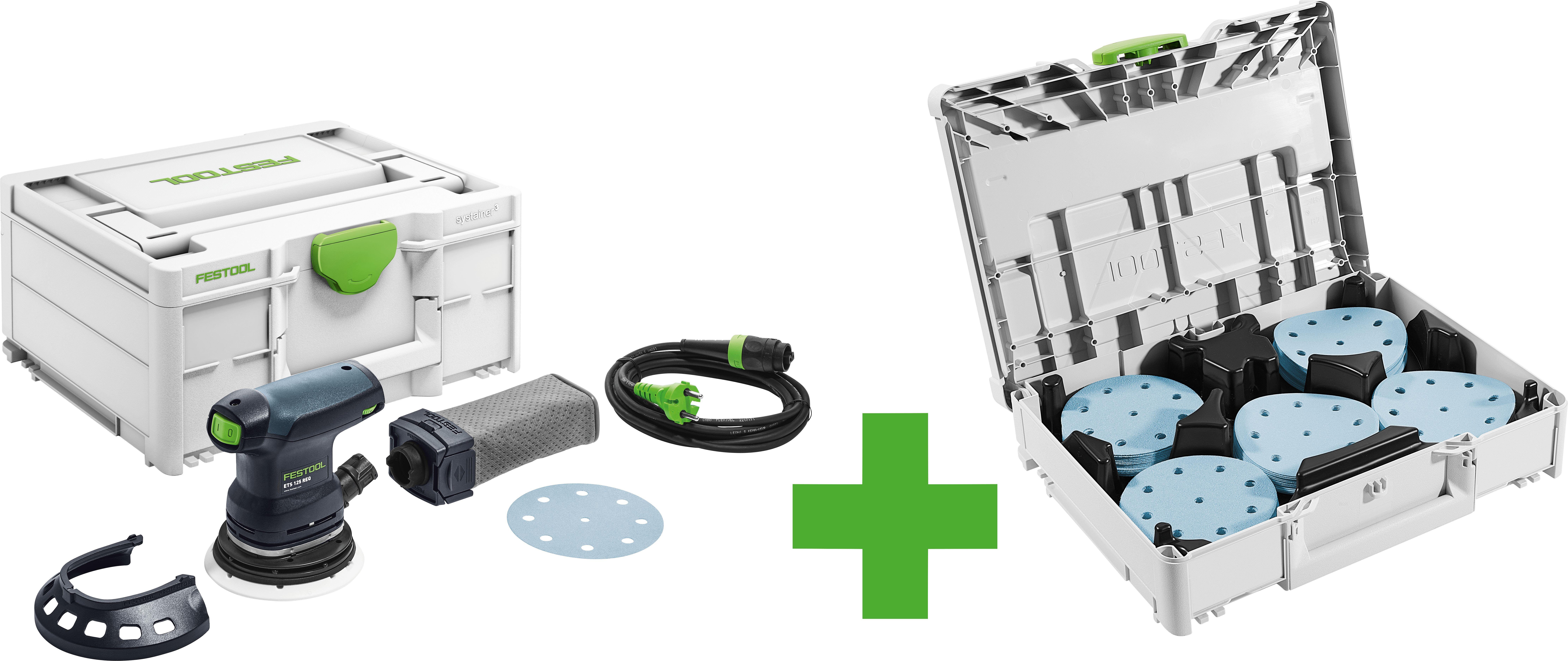 Festool ETS 125 REQ GR-SYS P Excenterslip 250 W