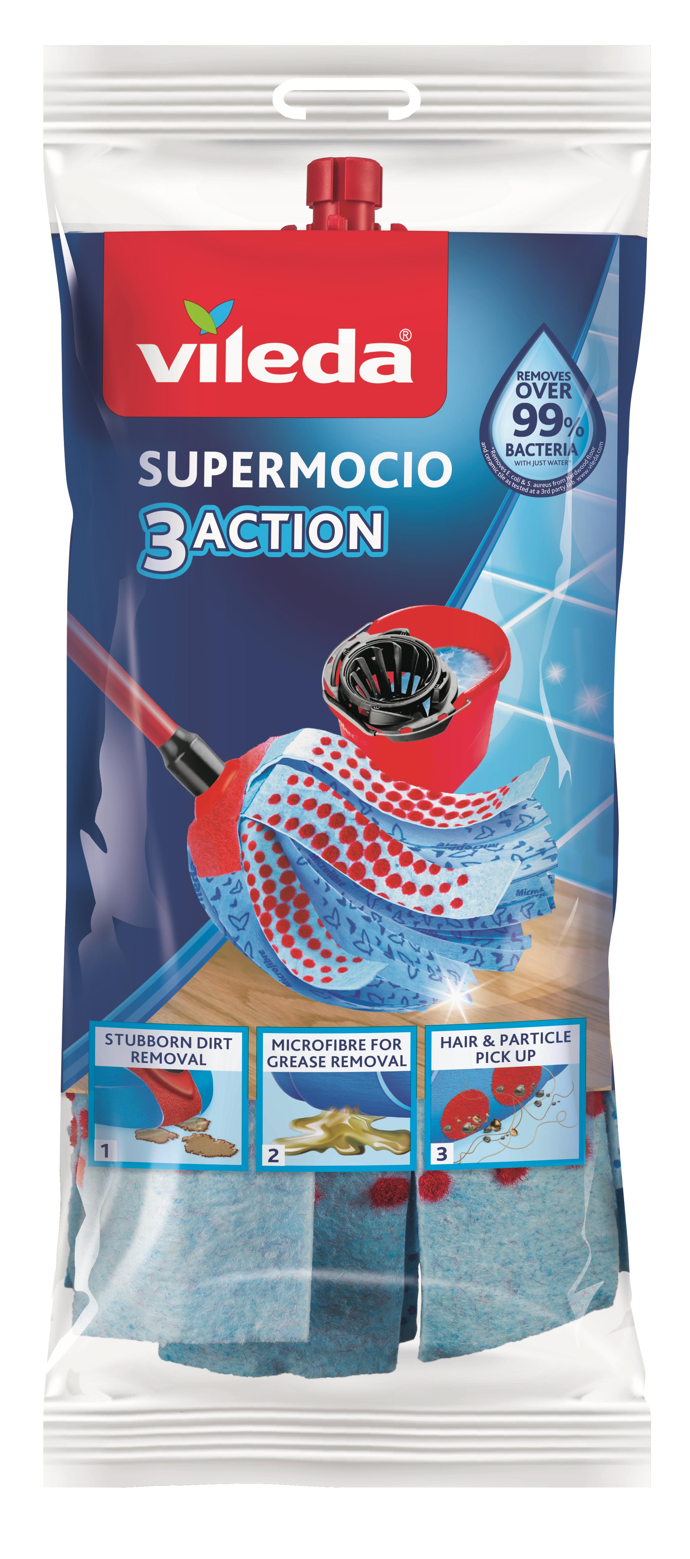 Vileda SuperMocio 3 Action Golvmopp refill
