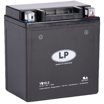 LP Batteries LPYB10-3 Startbatteri 12V, 10 Ah
