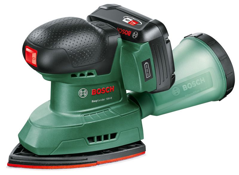 Bosch DIY EasySander 18V-8 Multislip med batteri och laddare