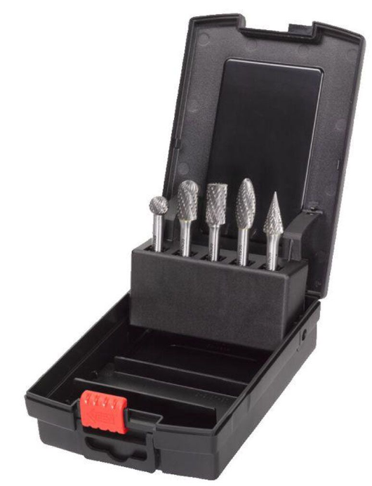 Milwaukee 4932493577 Hardmetallfilsett 5 deler