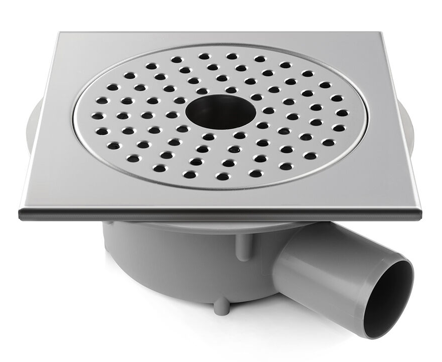 Jafo 86:an 50 flis Golvbrunn 50 mm, sidoutlopp