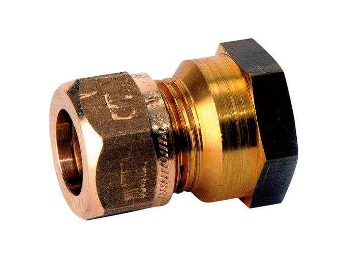 Vatette FG0330534 Klemringskobling rett, innvendig gjenge 15 mm x G10