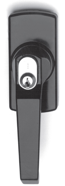 ASSA Fix 1100 Ytterhandtag till Fix 700 Manuell låsning