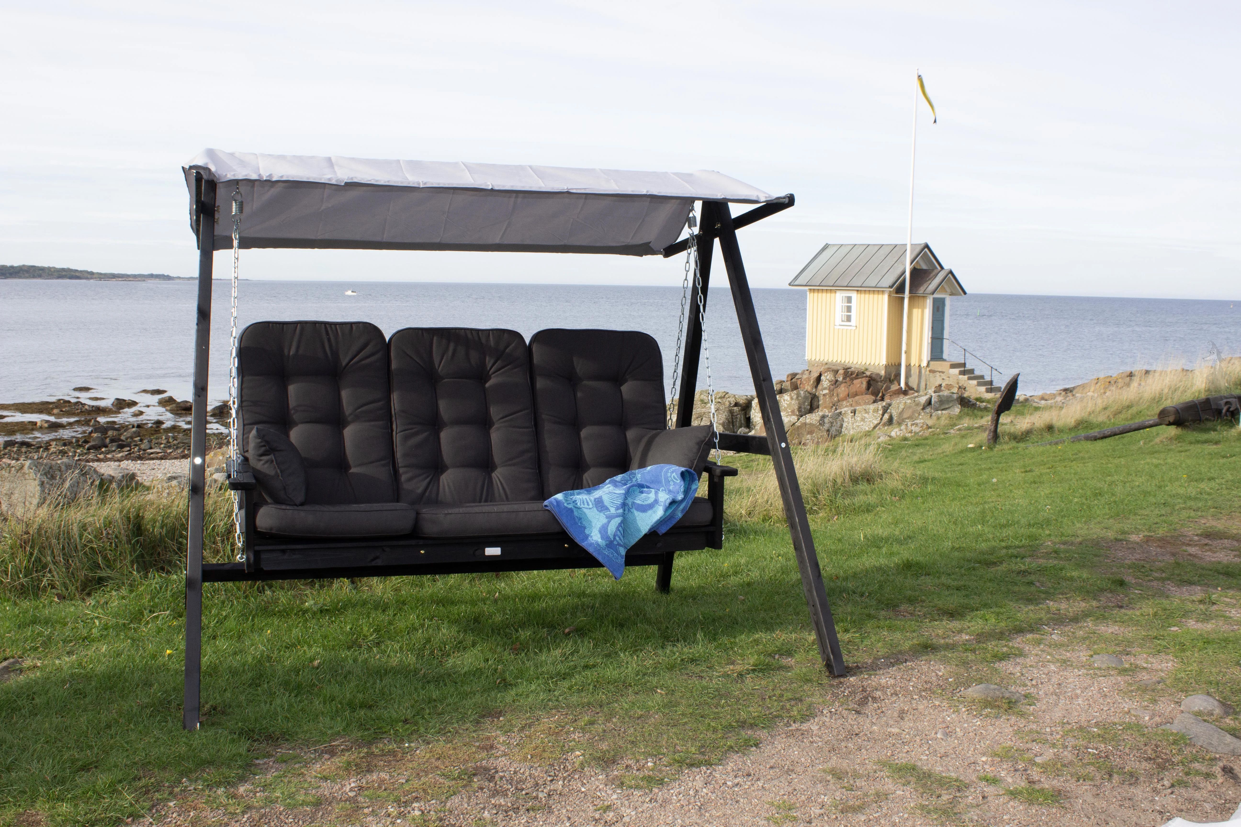 Eden Wood Torekov EW 0969-8 Hammock 3-sits Svart