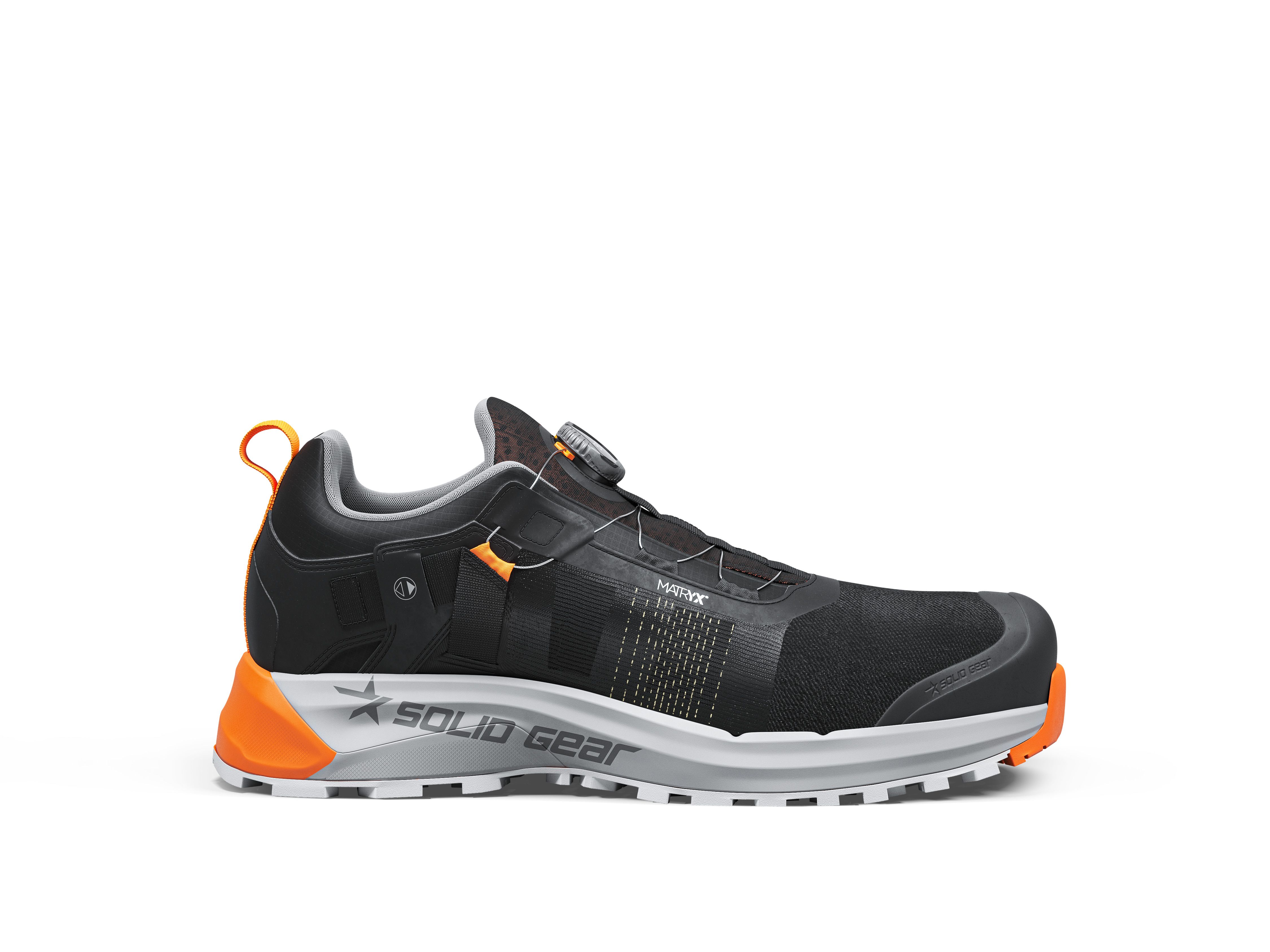 Solid Gear Haze 2 Fly Low Skyddssko svart/orange 40