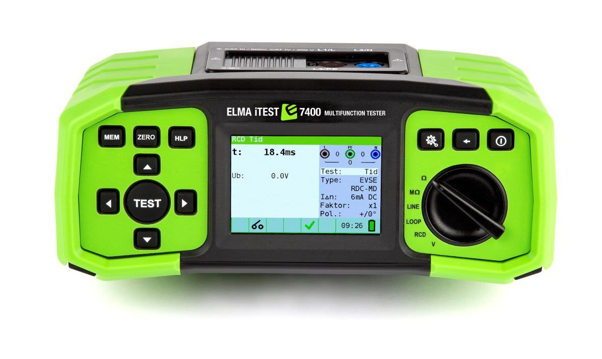 Elma iTest 7400 Installationstestare