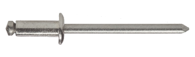 Ejot 135060 Blindnit A4, standard, kullrig 4x8 mm, 500-pack