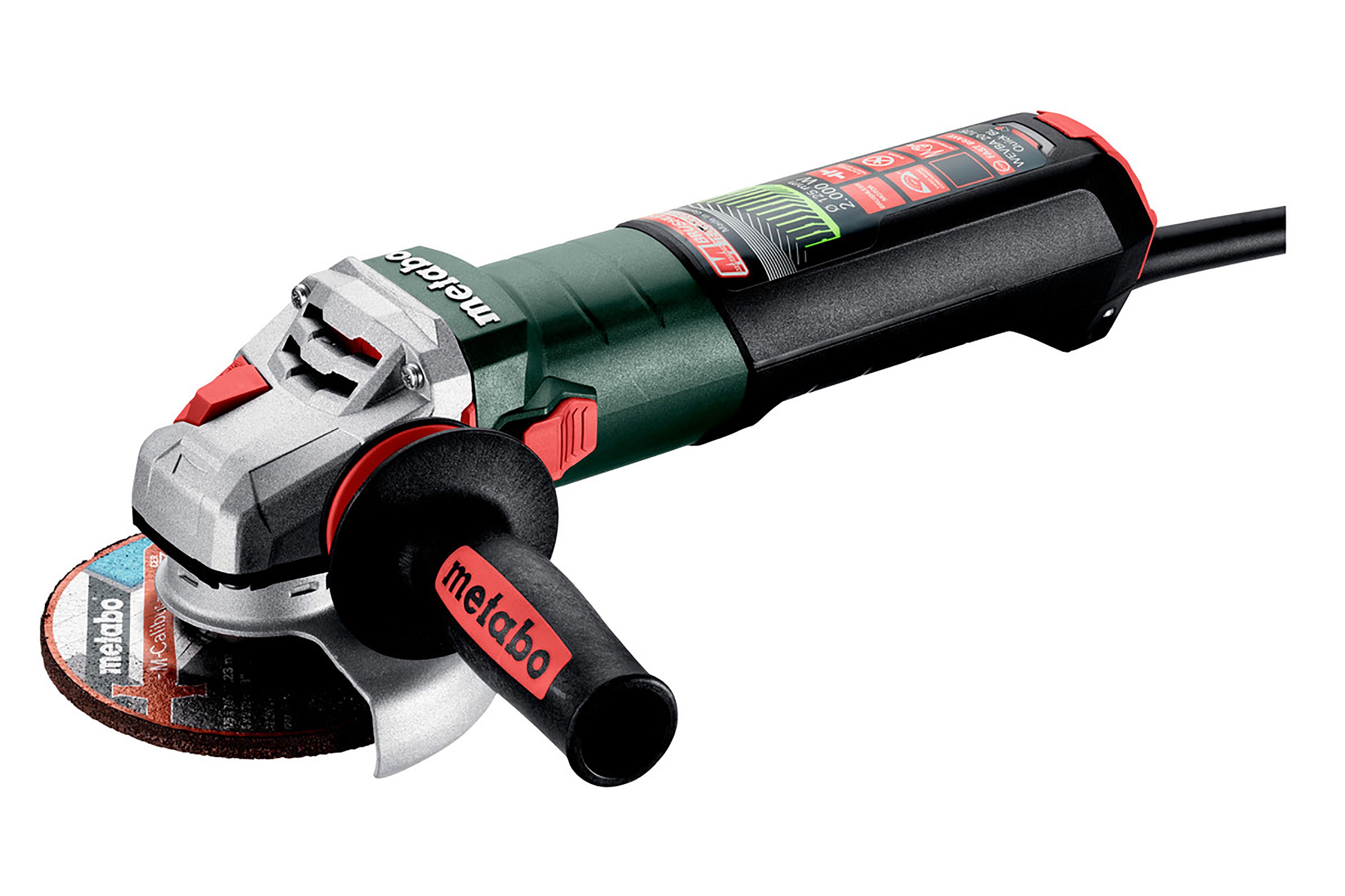 Metabo WEVBA20125 Vinkelslip utan batteri och laddare
