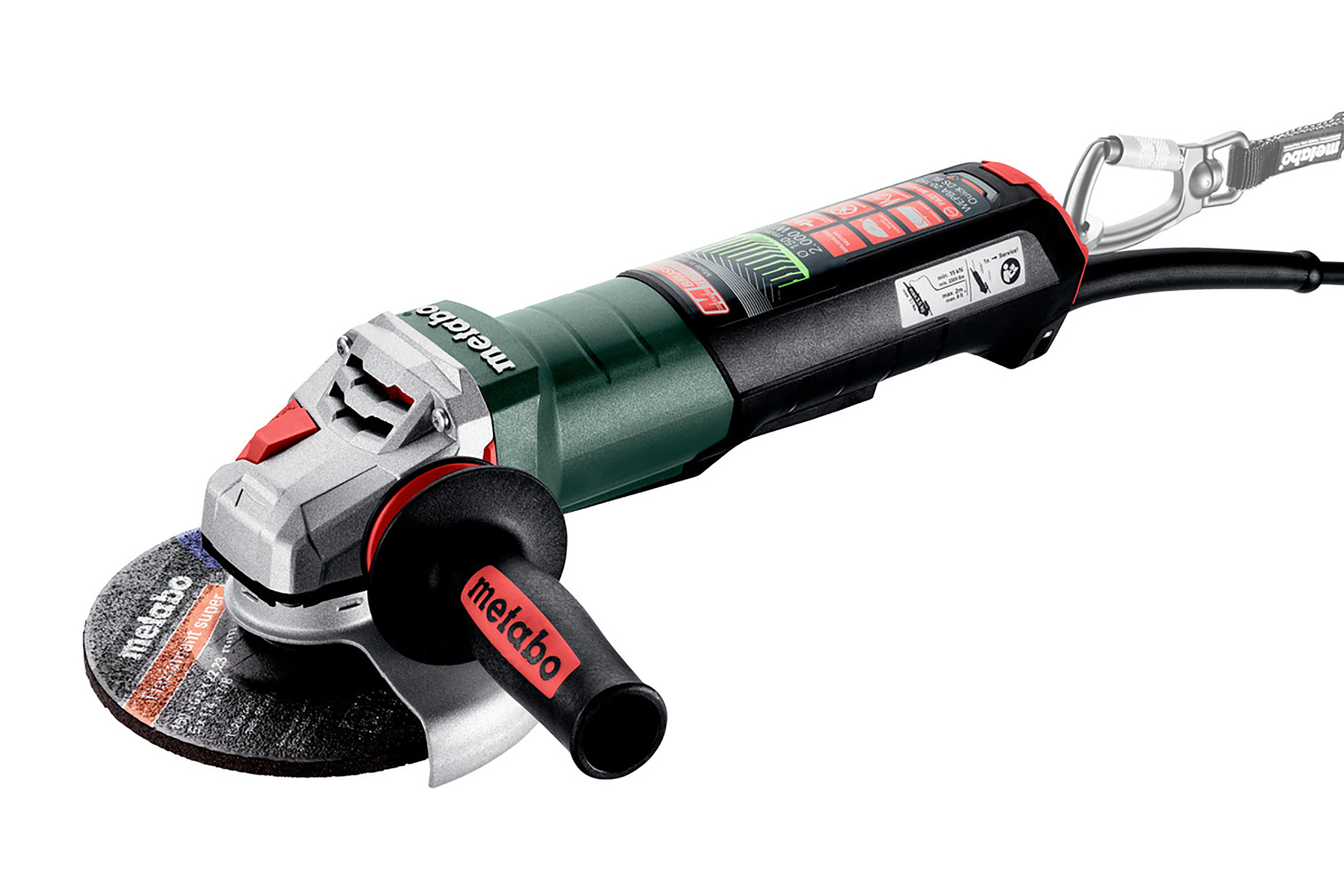 Metabo WEPBA20-150 Vinkelslip utan batteri och laddare