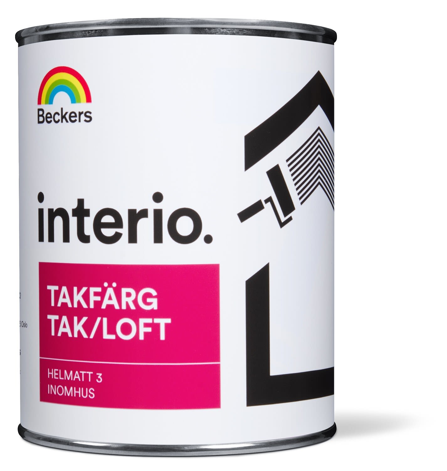 Beckers Interio Takfärg helmatt Vit
