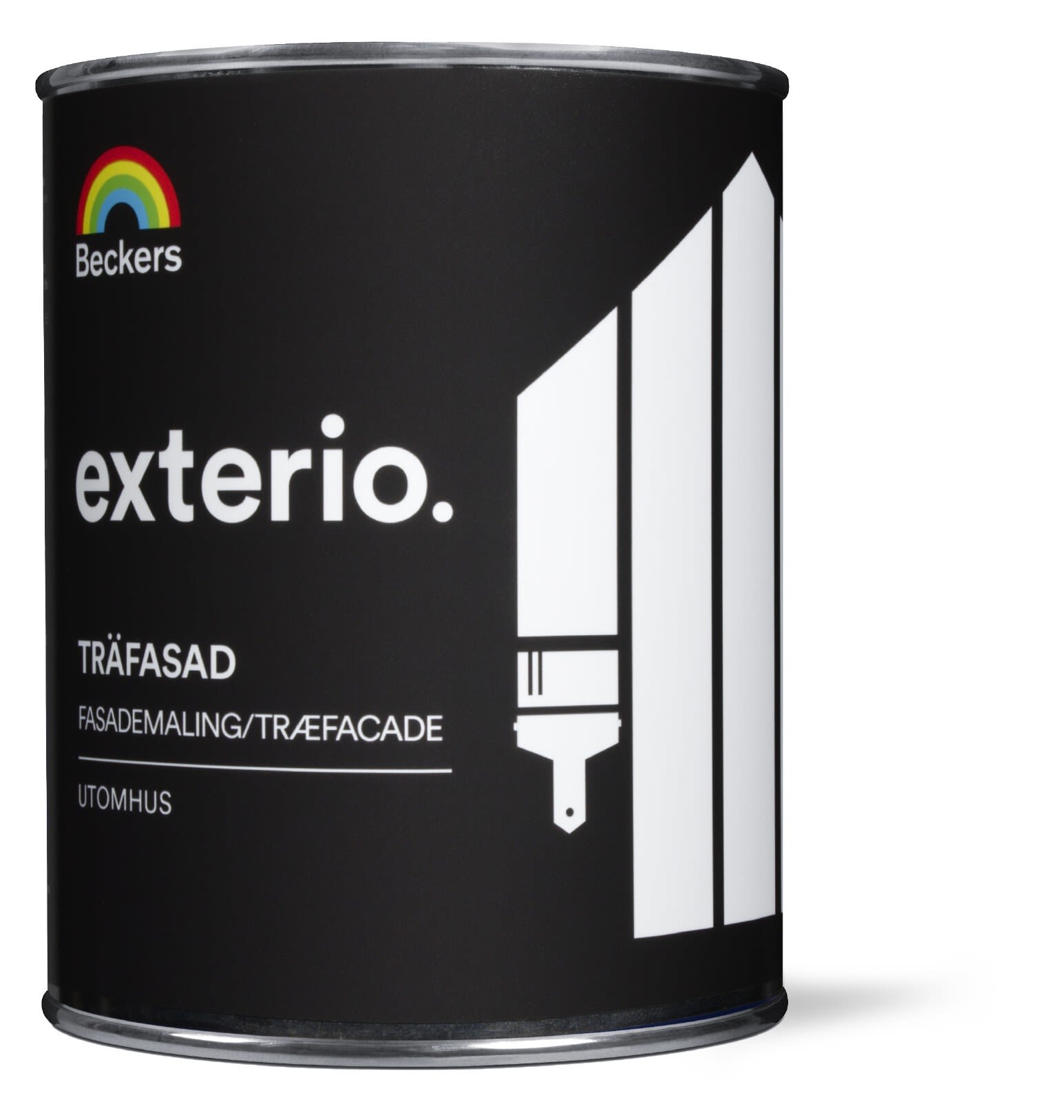 Beckers Exterio Fasadfärg halvmatt Utevit