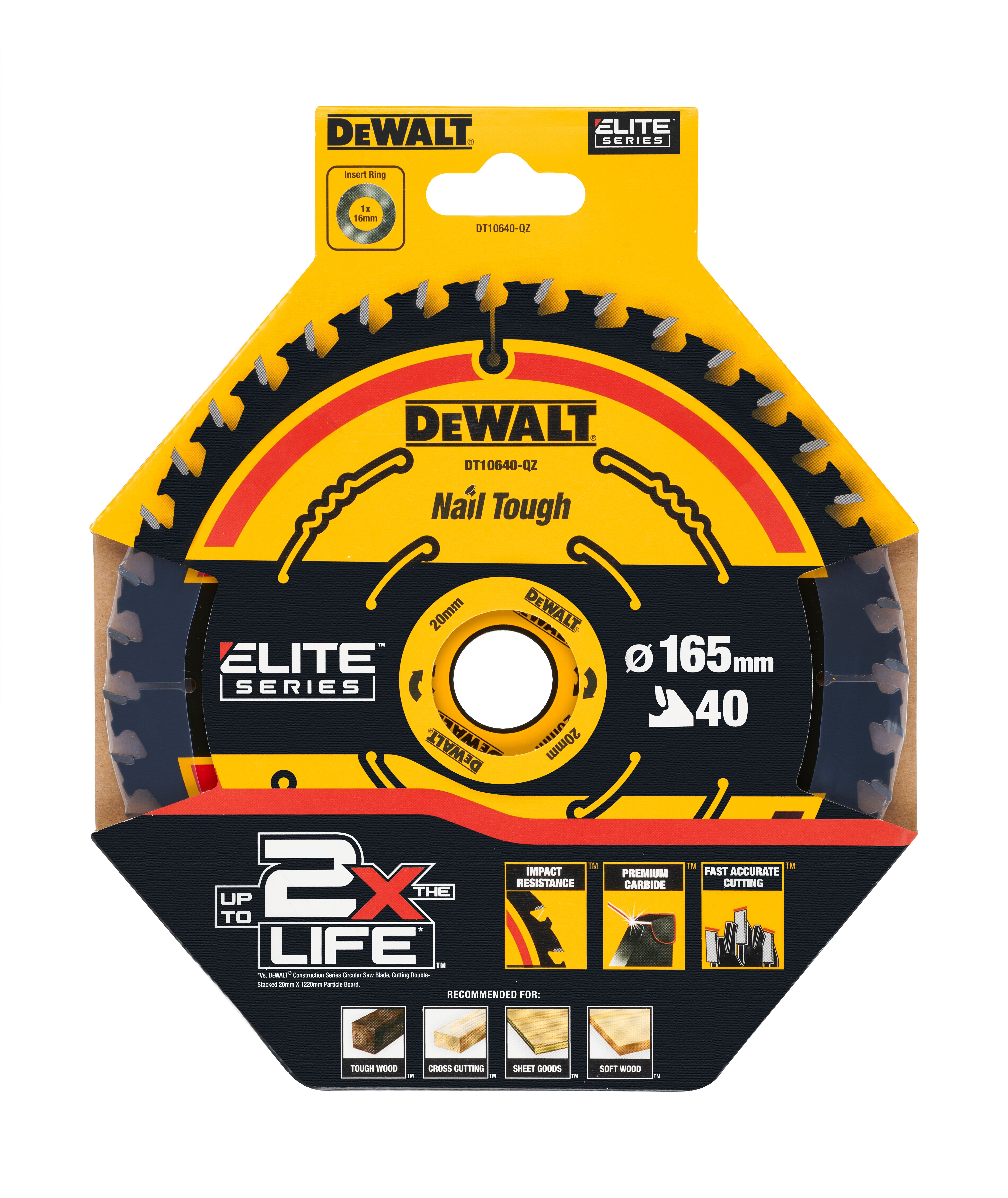 Dewalt DT10640 Cirkelsågklinga 40T
