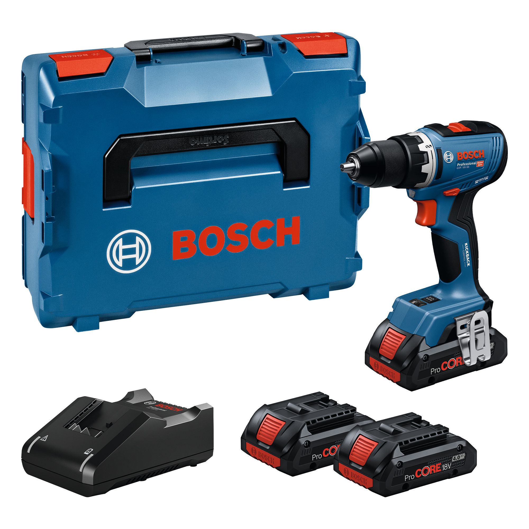Bosch 06019N3208 Borrskruvdragare med batteri och laddare 06019N3208