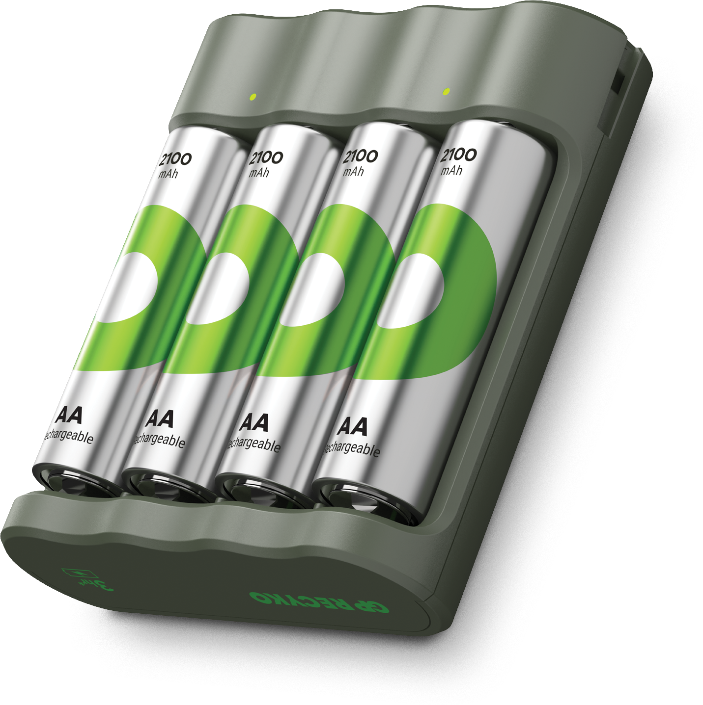 GP Batteries Recyko Everyday B441 Batteriladdare NiMH, 4xAA/AAA