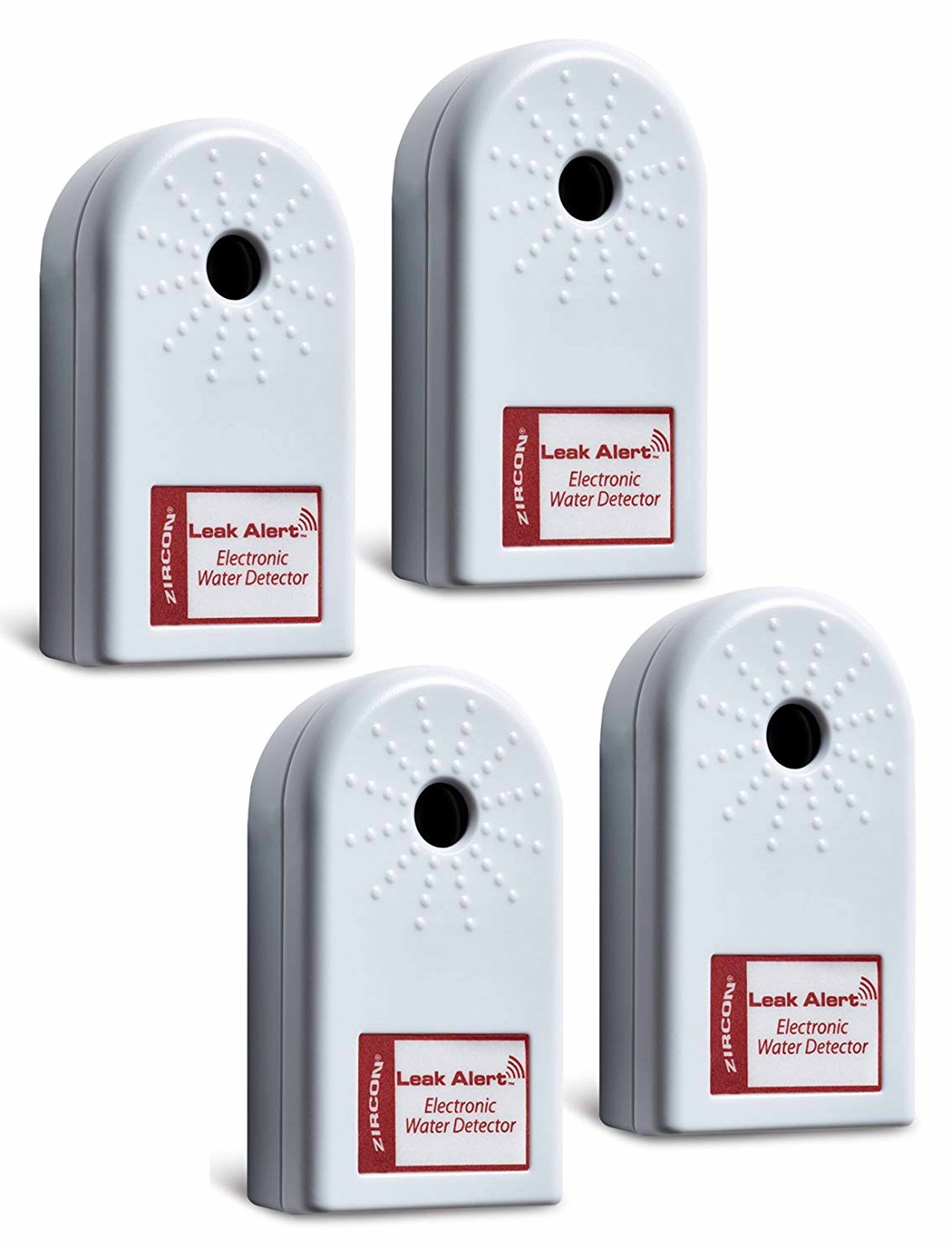 Elma Zircon Leak Alert 5706445420087 Vattenlarm utan batteri, 4-pack