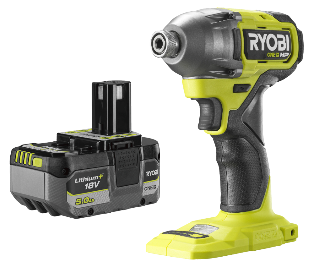 Ryobi RID18X-0 + RB1850X Slagskruvdragare med batteri