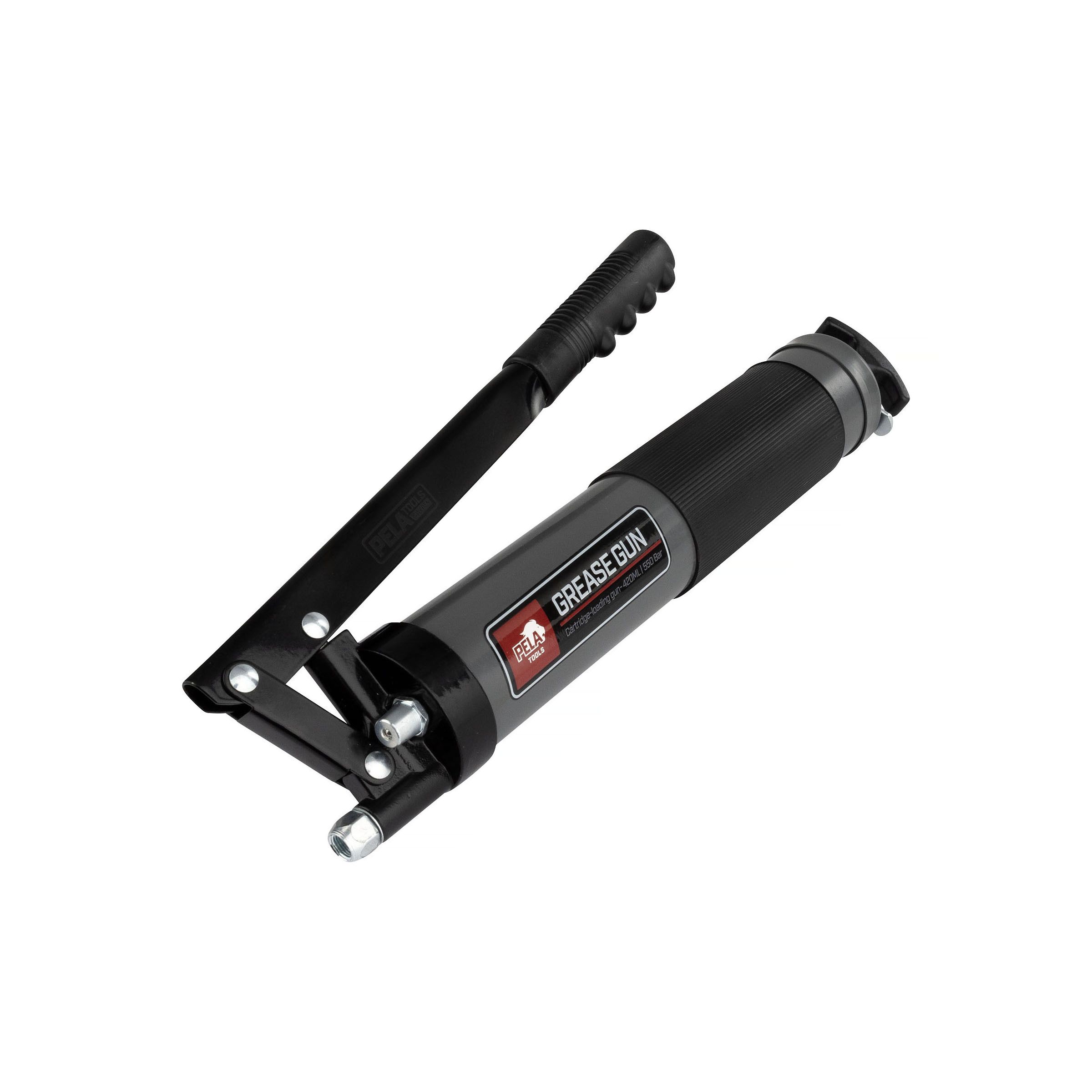 PELA 546540 Fedtpatronpistol 420 ml, 550 bar, grå